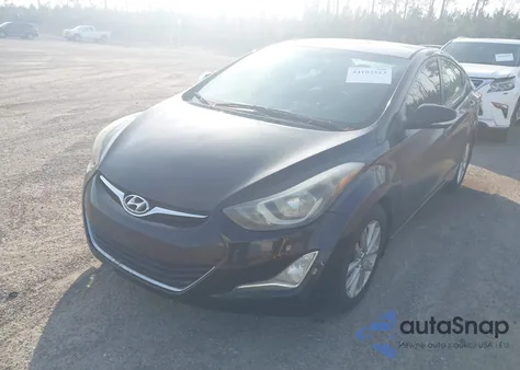 2016 Hyundai Elantra Se from USA, damaged, VIN 5NPDH4AE1GH693489